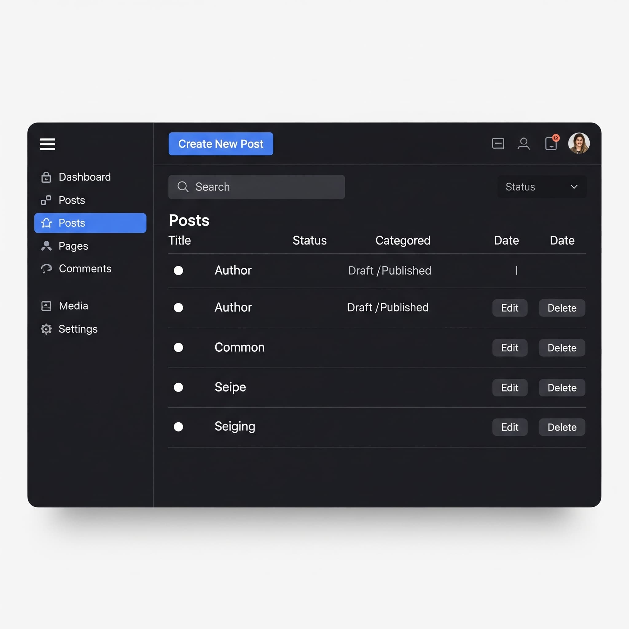 Blog CMS with Next.js